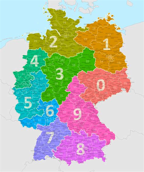 Map Of Germany With Zip Codes Coriss Cherilynn