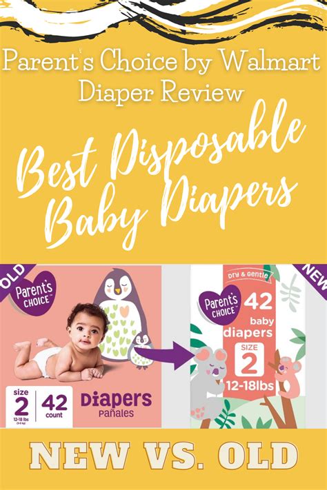 Parents Choice Diapers By Walmart New Vs Old Review Oh Mother