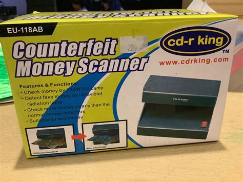 Counterfeit Money Scanner, Computers & Tech, Printers, Scanners ...