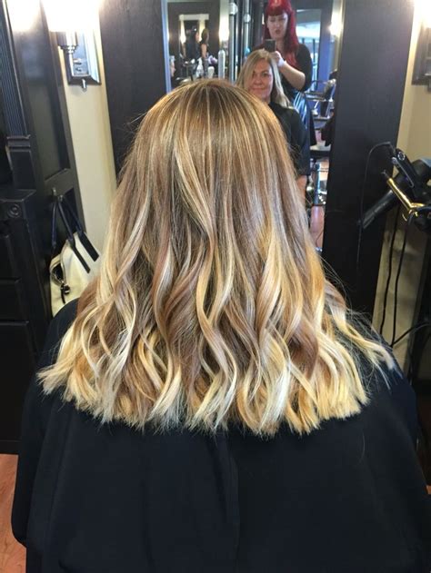 Blonde Balayage Ombr By Rachel La Roux Blonde Ombre Balayage Ombre
