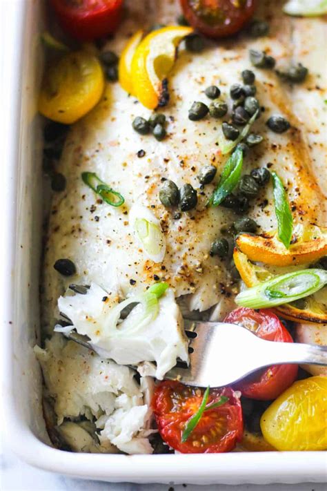 Healthy Oven Baked Sea Bream Fillet The Top Meal