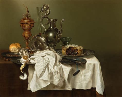 Enjoy Some Damn Fine Art Willem Claesz Heda Still Life With A