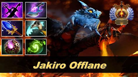 Jakiro Offlane Carry Build Immortal Rank Game Dota 2 New Meta