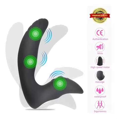 Plug Anal Vibrador Multivelocidades Estimulador Pr Stata Usb Cuotas