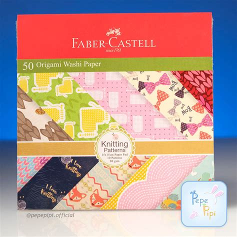 Jual Washi Paper Faber Castell Kertas Warna Lipat Origami X Dan