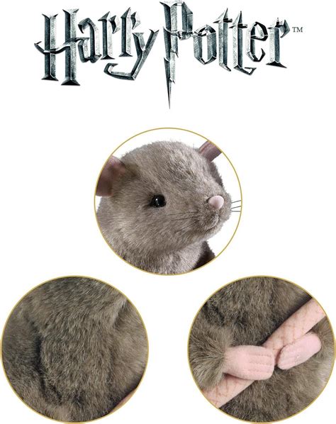 Harry Potter Official Scabbers Collectors Plush Noble Collection Nn7977