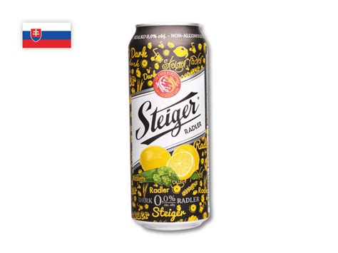 Akcia na Steiger Radler za 0 44 Cenové hity od Pondelka v Lidl