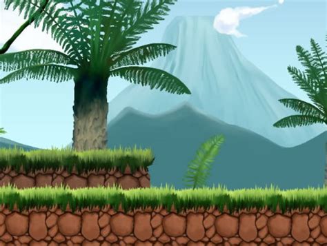 2d Jungle Side Scrolling Platformer Pack 2d 環境 Unity Asset Store