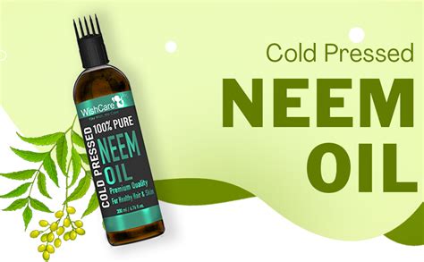 Buy Wishcare Cold Pressed Neem Oil 100 Pure Wild Crafted For Skin