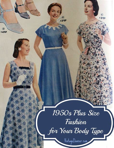 1950s Plus Size Fashion Dresses Images 2022