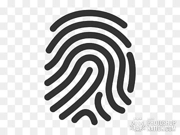 Fingerprint Finger Print Spiral Monochrome Color Png PNGWing