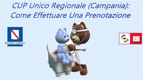 CUP Unico Regionale Campania Come Effettuare Una Prenotazione YouTube