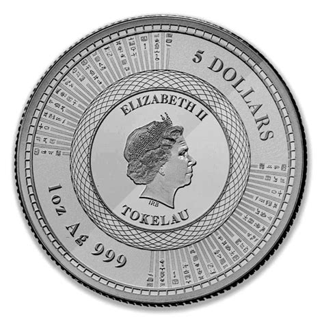 Oz Tokelau Silver Vivat Humanitas Coin Bu In Capsule Buy