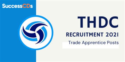 THDC Recruitment 2021 Apply For 100 ITI Trade Apprentice Posts