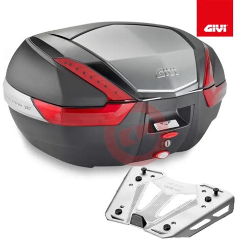 GIVI SET TOP CASE Monokey Topcase V47N Plaque SRA5106 BMW C 650 Gt 2012