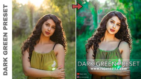 Dark Green Preset Archives Rajan Editz