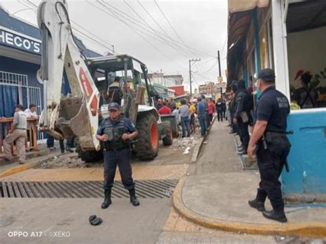 Toman palacio de San Andrés Tuxtla acusan a policías de matar a