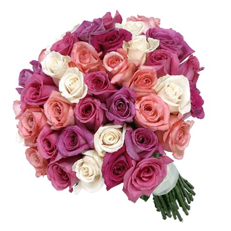 Gorgeous Your Choice Of Rose Colors Bridal Bouquet GlobalRose