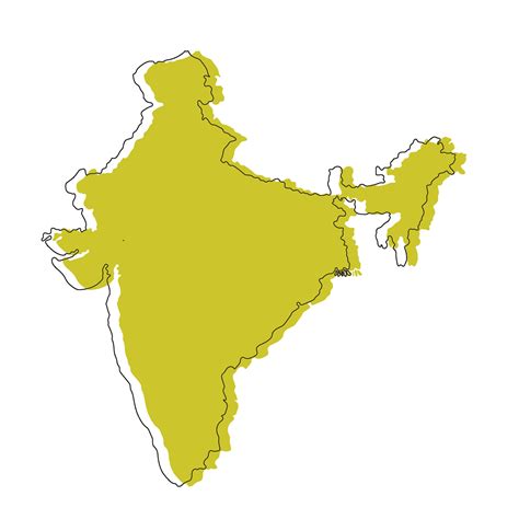 Map of India administrative regions. India map 32975903 Vector Art at