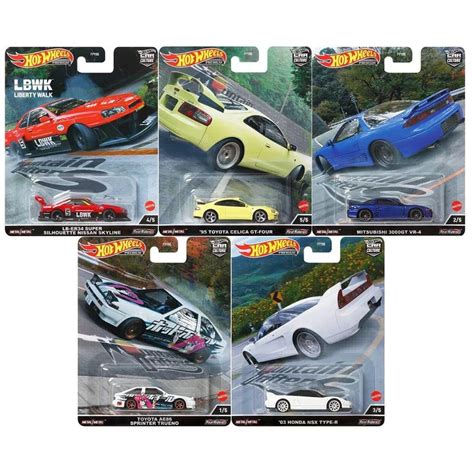 Buy Hot Wheels 2022 Premium Car Culture Ain Drifters Release Complete