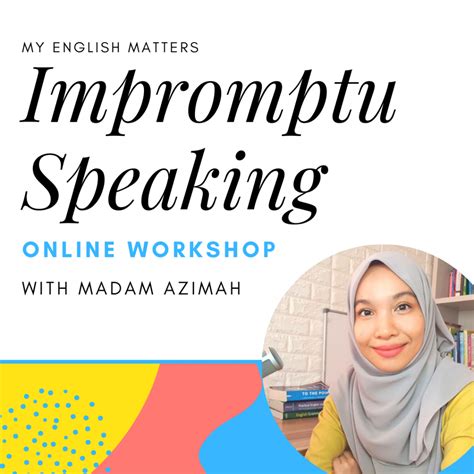 Impromptu Speaking Workshop