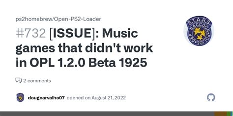 ISSUE Music Games That Didn T Work In OPL 1 2 0 Beta 1925 Issue