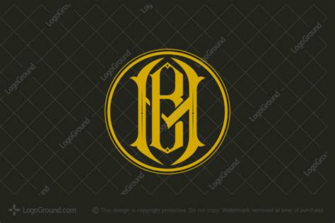 Vintage Bm Monogram Logo