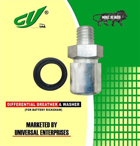 E Rickshaw Differential Breather Washer Aashish Enterprises At Rs