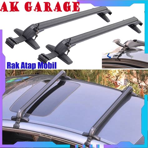 Jual 2PCS Cross Bar Sport Rack Cross Bar Kaki Rak Mobil Jepit Body