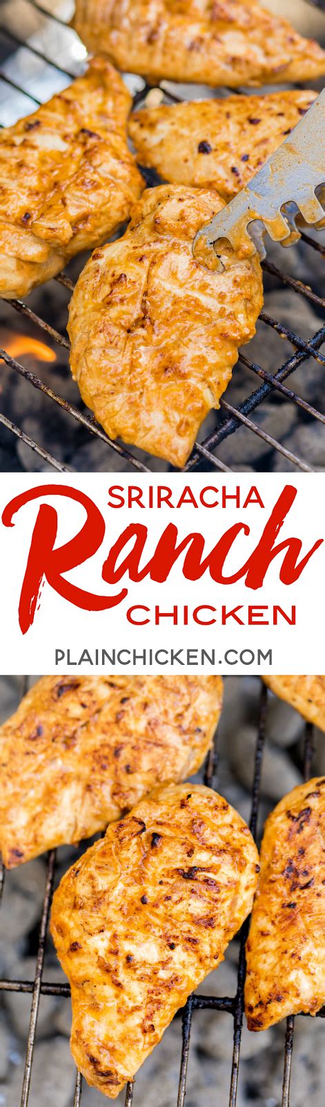 Sriracha Ranch Chicken | Plain Chicken®