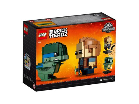 Lego Brickheadz Jurassic World Owen And Blue Set 41614 Geekalerts