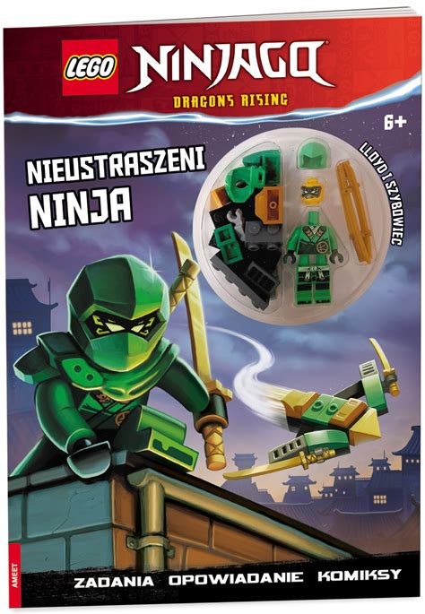 Książka LEGO NINJAGO Nieustraszeni Ninja LNC 6728 niskie ceny i