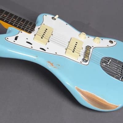 Fender Custom Shop Jazzmaster 1962 Relic Daphne Blue Reverb Canada