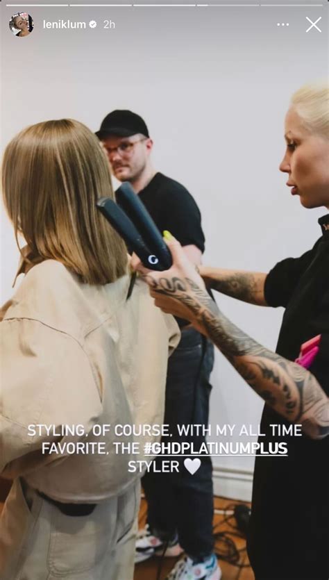 Haare ab! Leni Klum trägt jetzt einen glatten Long-Bob | GLAMOUR