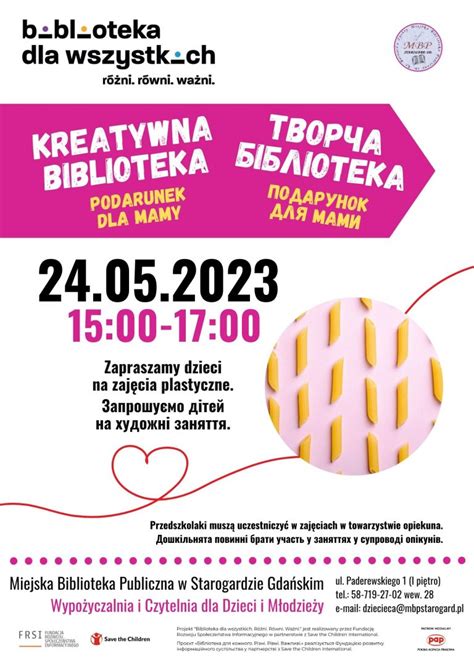 Kreatywna Biblioteka Podarunek Dla Mamy Miejska Biblioteka Publiczna