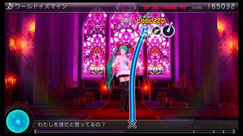 Ps3 Project Diva F2nd ワールドイズマイン Extreme Perfect Youtube