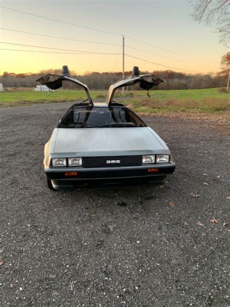 Delorean DMC 12 1981 Manual Trans Frame Off Restoration Back To The