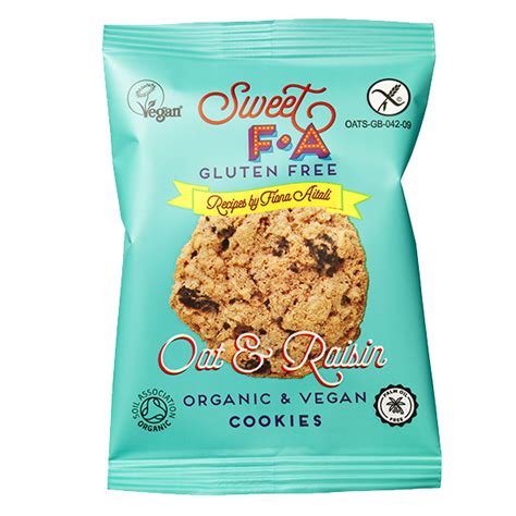 Island Bakery Sweet Fa Gluten Free Oat And Raisin Cookies 48x30g