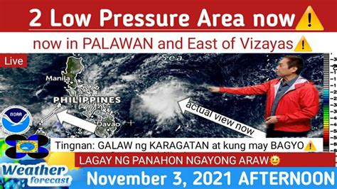 Low Pressure Area Nabuomaging Bagyo Weather Update Today