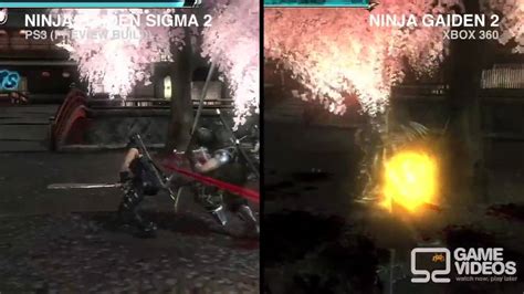 Ninja Gaiden Sigma 2 And Ninja Gaiden 2 Comparison HD YouTube