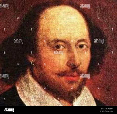 Shakespeare portrait chandos hi-res stock photography and images - Alamy