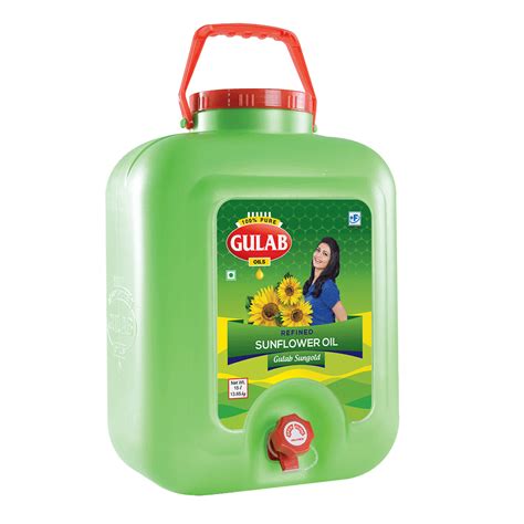 Refined Sunflower Oil Ltr Tap Jar Shop Gulab