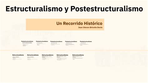 Estructuralismo Y Postestructuralismo By Juan Stevan Briceño Devia On Prezi