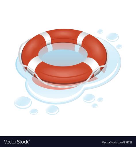 Lifebuoy Royalty Free Vector Image Vectorstock