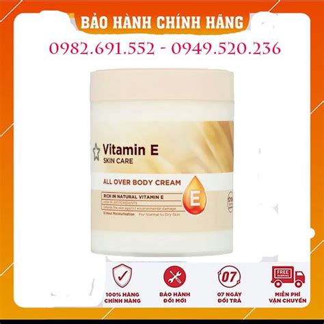 Kem Dưỡng Thể Superdrug Vitamin E All Over Body Cream 475ml Shopee