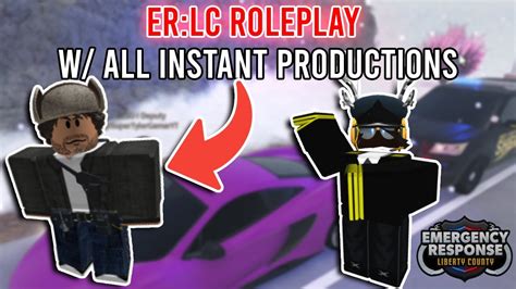 EPIC ER LC ROLEPLAY W Allinstantproductions7992 Roblox ER LC YouTube