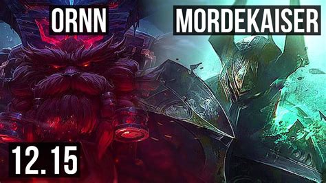 Ornn Vs Mordekaiser Top M Mastery Games Kr