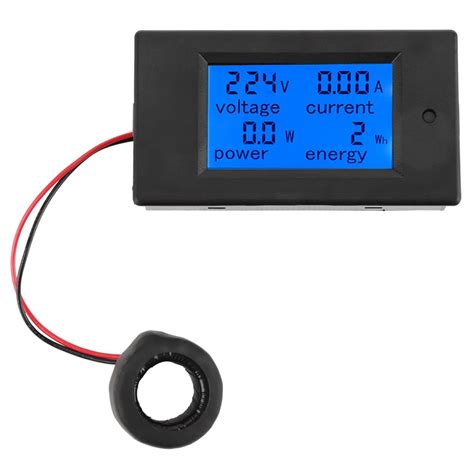 Peacefair Pzem Lcd Voltage Current Power Energy Meter Voltmeter