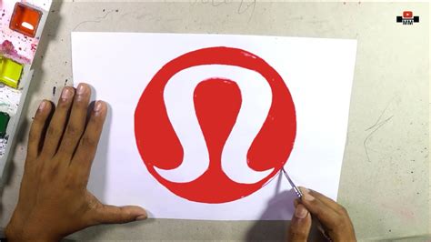 How To Draw The Lululemon Logo Youtube