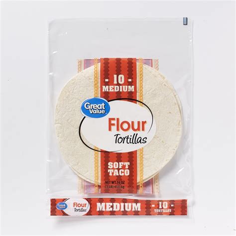 Great Value 8 Flour Tortilla 10ct